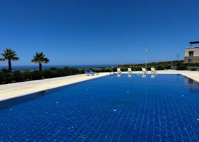 Seafront Surrounded By Nature In Tatlisu, Northern Cyprus Akanthou